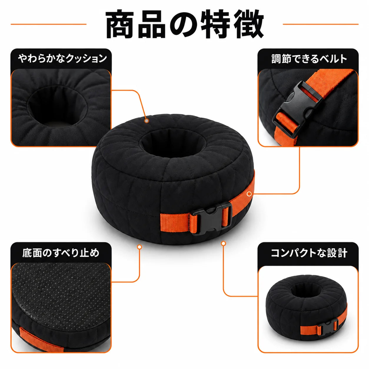 回復のために考えられたフォーム素材