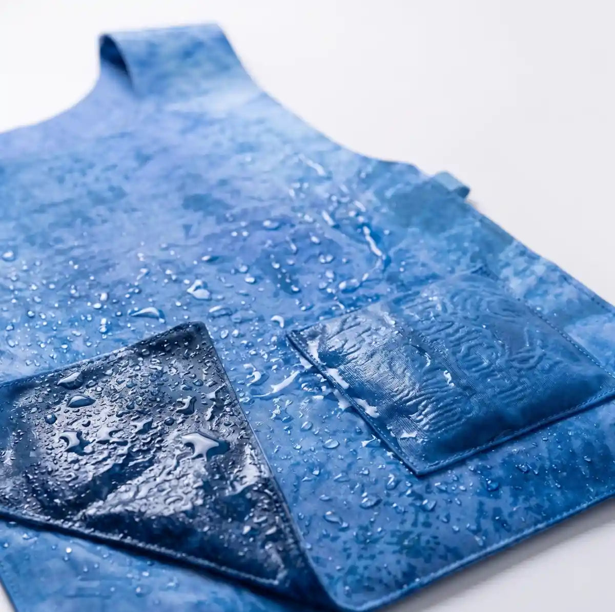 水で作動する冷却生地