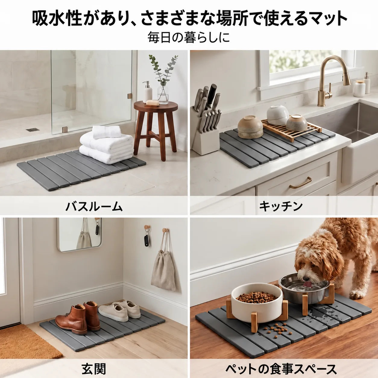 バスマット以上の使い道