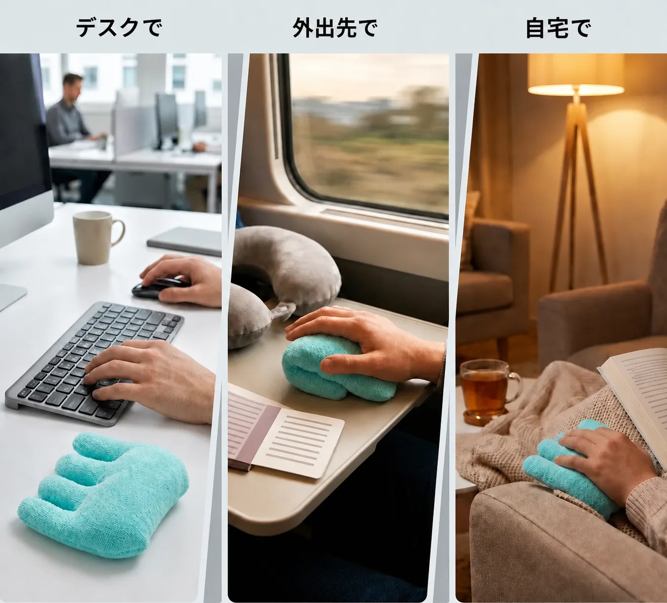 外出先でのパートナー