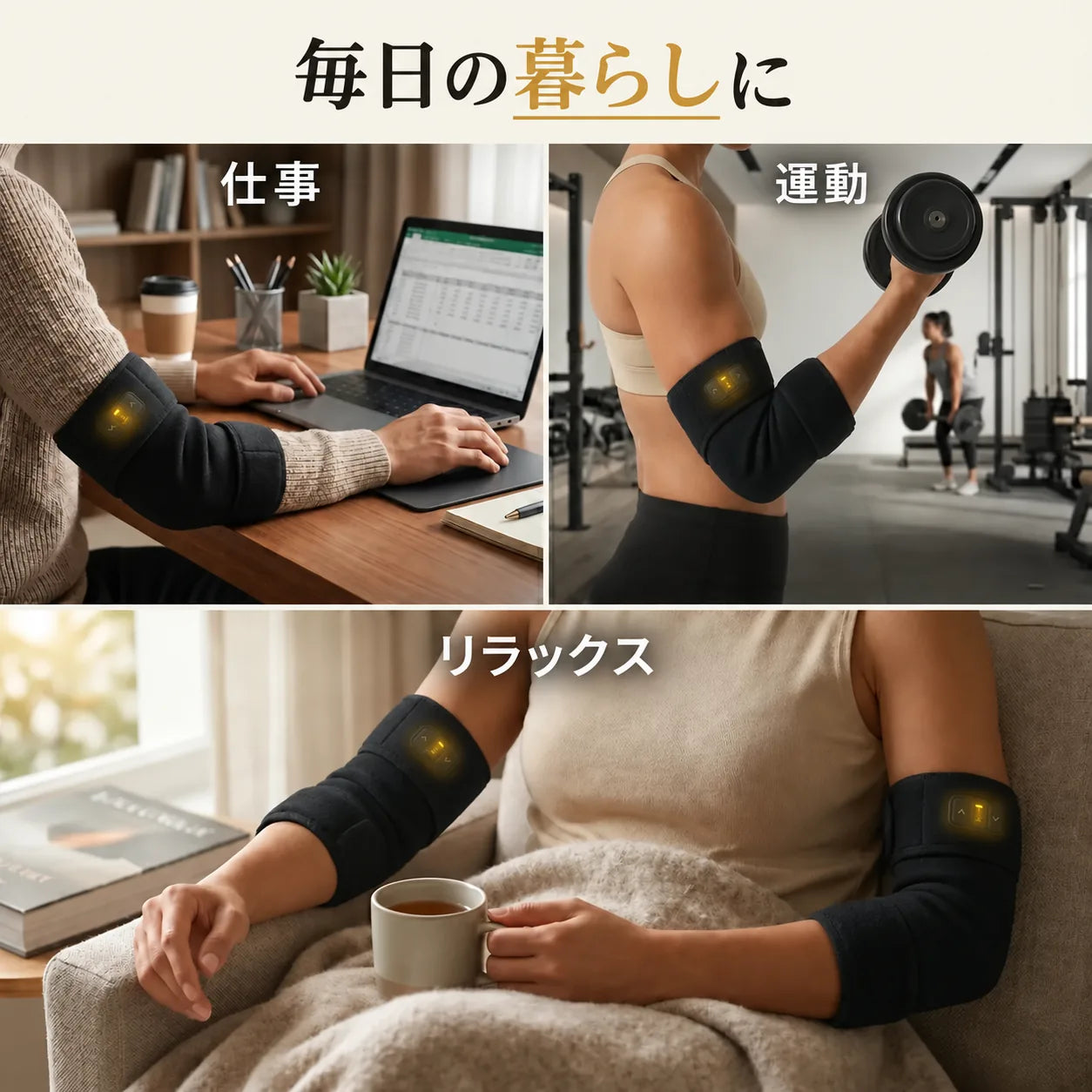 活動的な毎日に