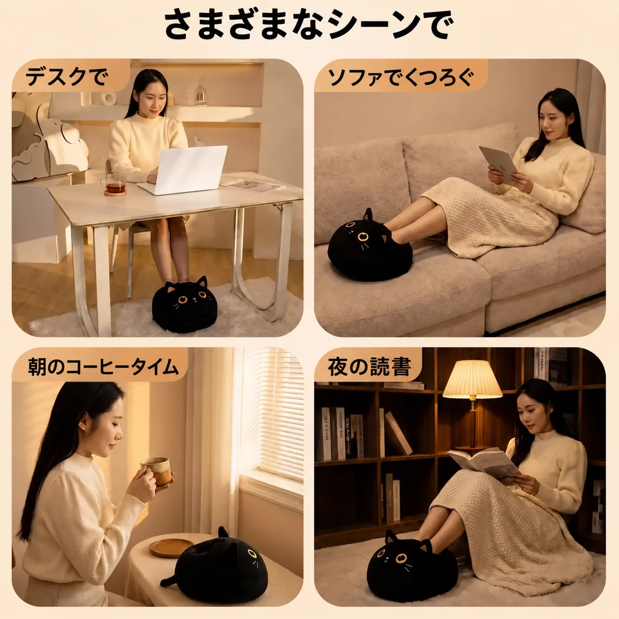 毎日の暮らしに自然になじむ