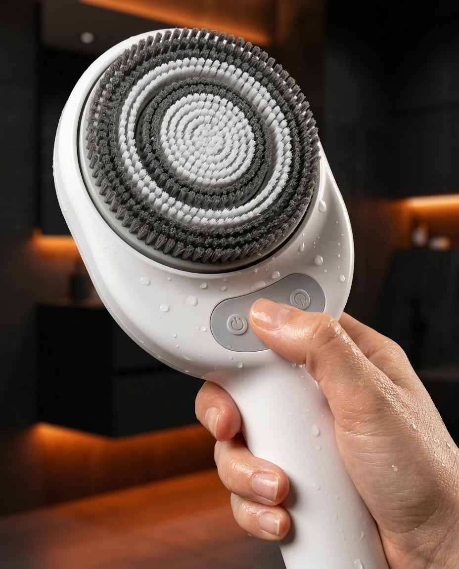 シャワー用電動背中ブラシ｜背中や肩を手を使わずに洗浄、商品画像2