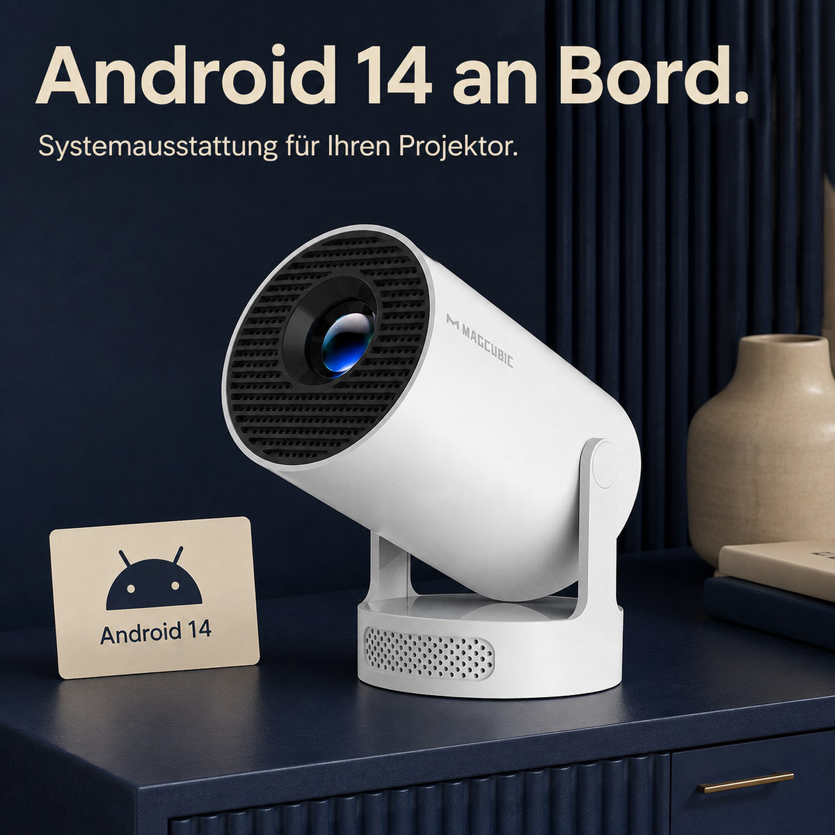 Magcubic HY300Pro+ – Android 14搭載。