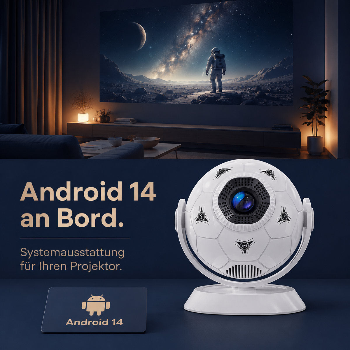 Magcubic HY300F – Android 14搭載。