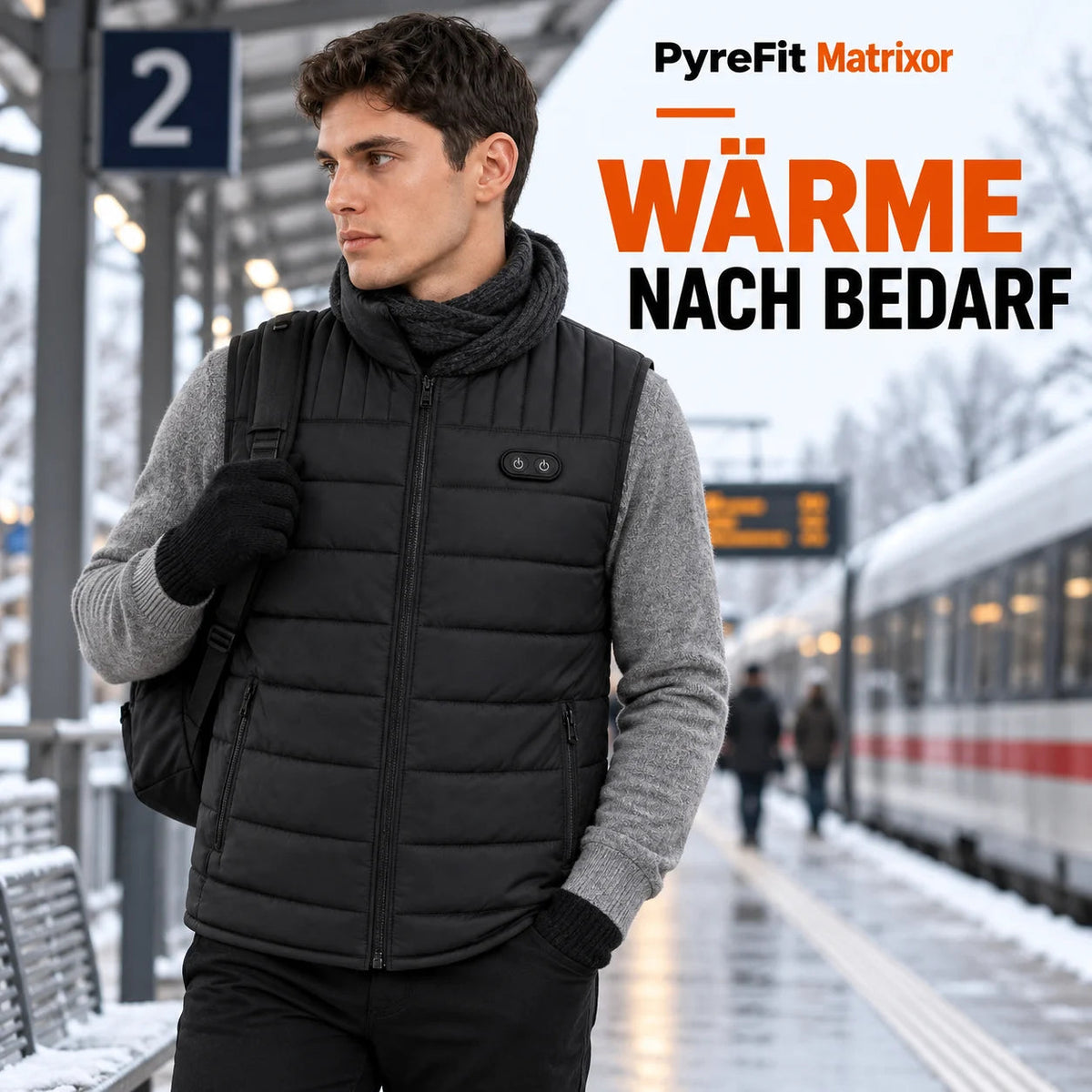 PyreFit Matrixor – Warten am Bahnsteig