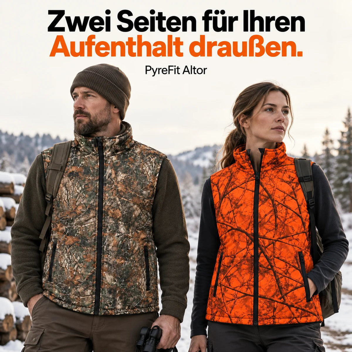 PyreFit Altor – Zwei Seiten für Ihren Aufenthalt draußen.