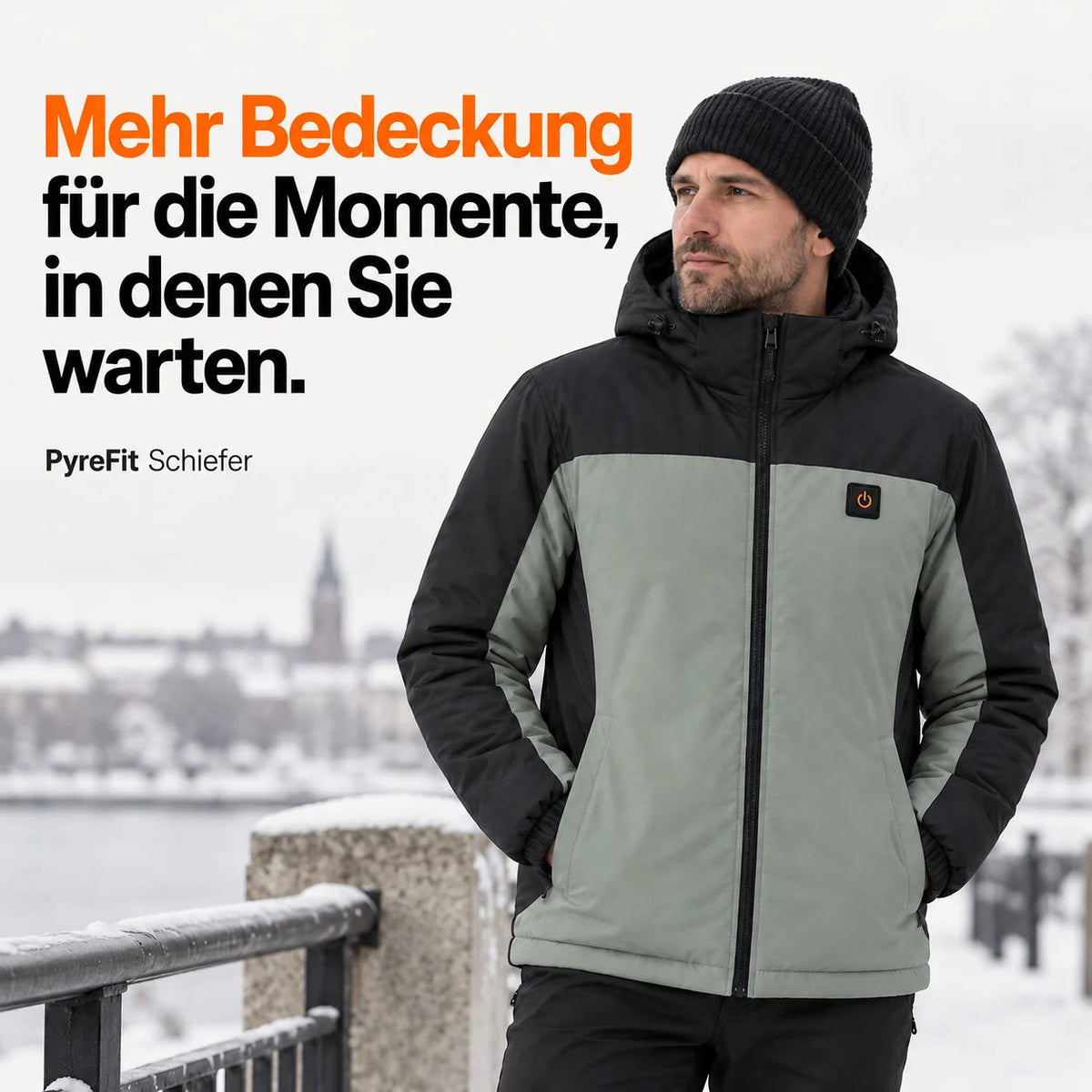 PyreFit Schiefer – Mehr Bedeckung für die Momente, in denen Sie warten.