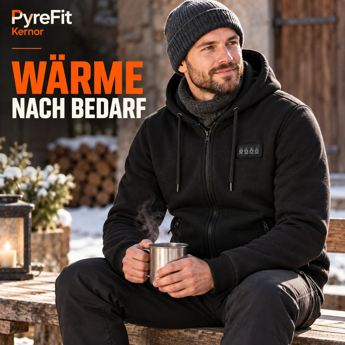 PyreFit Kernor – Pause im offenen Hof