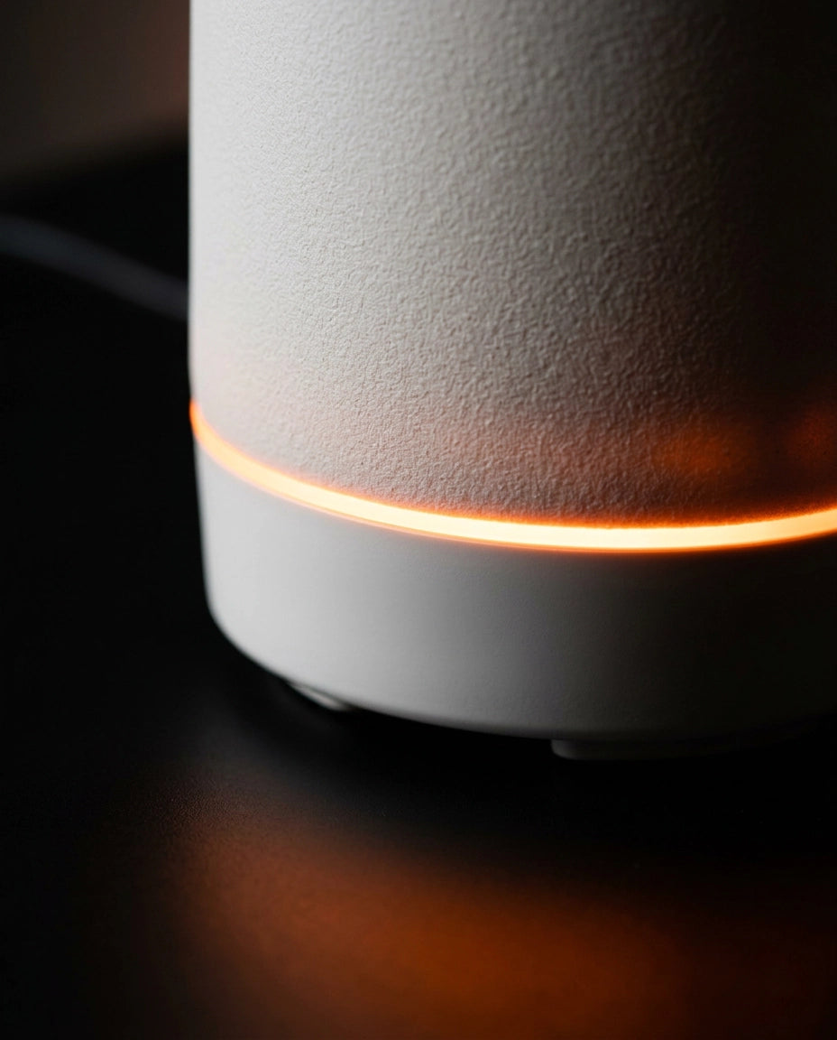 セラミック製アロマディフューザー—エッセンシャルオイル用の静かな超音波ミスト、商品画像3