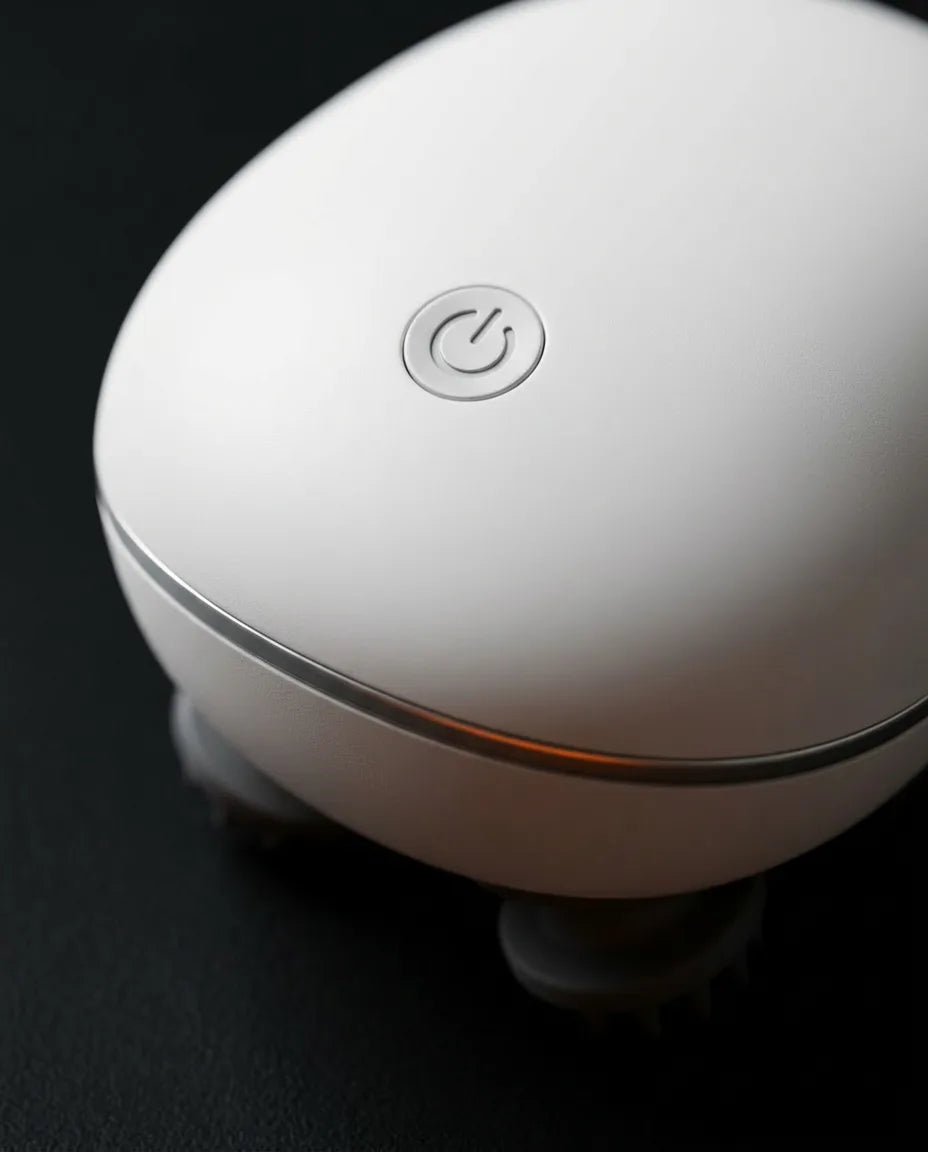 電動頭皮マッサージャー – 頭皮ケアやリラックス向けの複数段階設定付きコンパクト設計、商品画像6