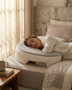 肩部分にくぼみのある横向き寝用枕 – 快適な睡眠のための姿勢調整、商品画像2