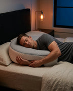 肩部分にくぼみのある横向き寝用枕 – 快適な睡眠のための姿勢調整、商品画像3