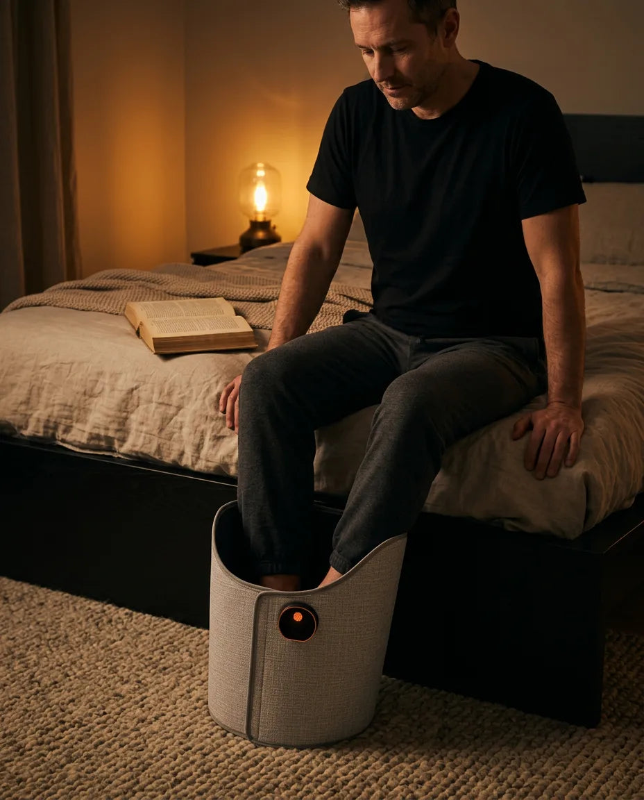 折りたたみ式足温器 – ホームオフィス向けの静音ヒーター、サーモスタット付き、商品画像3
