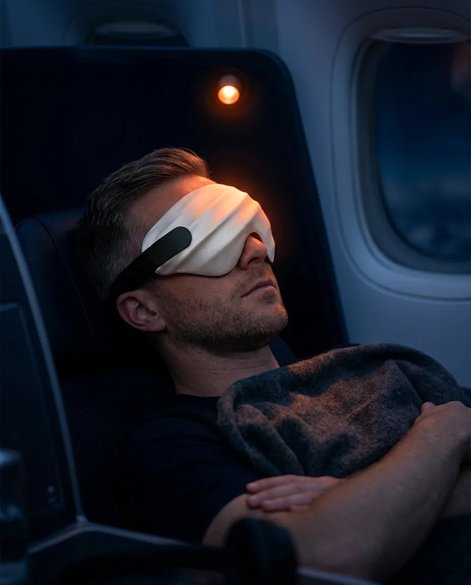 マルベリーシルク製アイマスク – 立体形状で光を遮り、深い眠りをサポート、商品画像4