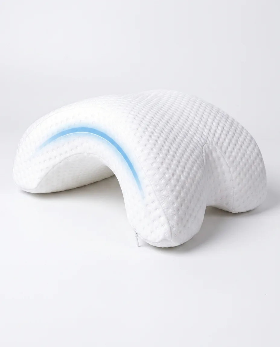 U字型横向き寝用枕 – 頭、背中、腰、膝を支える全身枕、商品画像1
