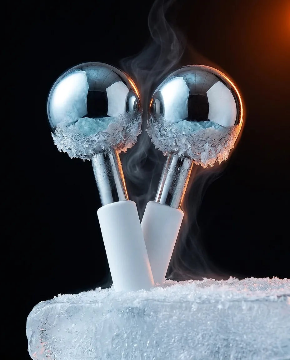ステンレス製フェイス用クーリングボール – むくみに対する爽快なフェイスマッサージ、商品画像6