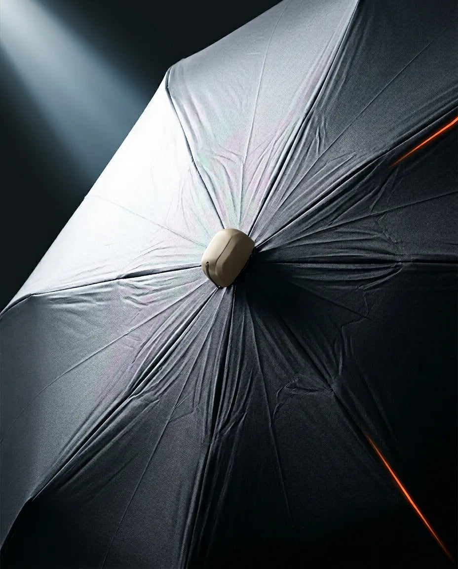 UVカット付き折りたたみ傘 – 外出時の晴雨兼用軽量アイテム、商品画像6