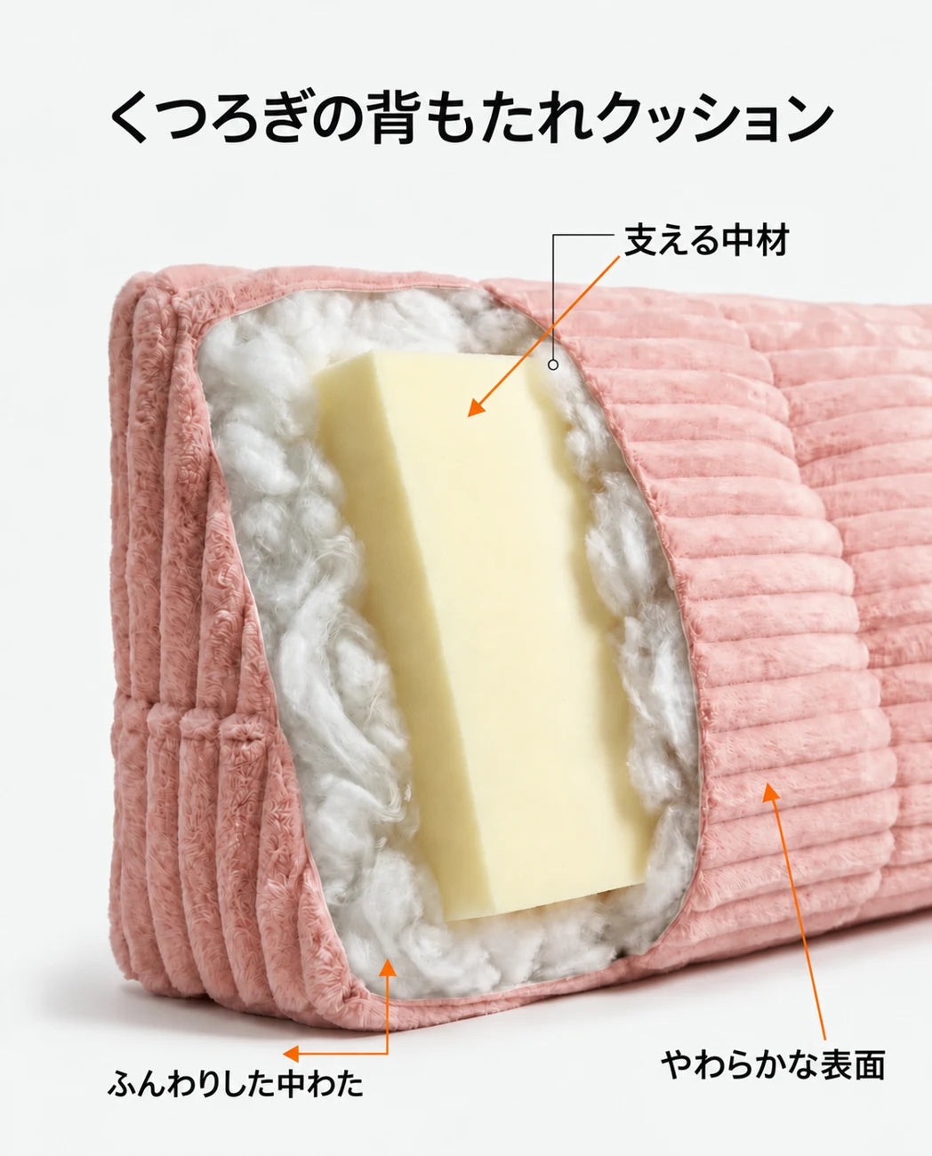 ネックロール付き読書クッション – ベッドでの読書、ゲーム、ノートパソコン用のXXLウェッジ、商品画像6
