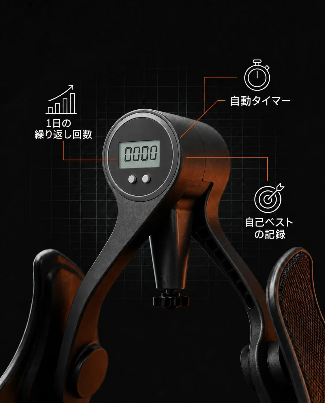 負荷調節・カウンター付き骨盤底筋トレーナー – 脚とお尻の集中トレーニング、商品画像12