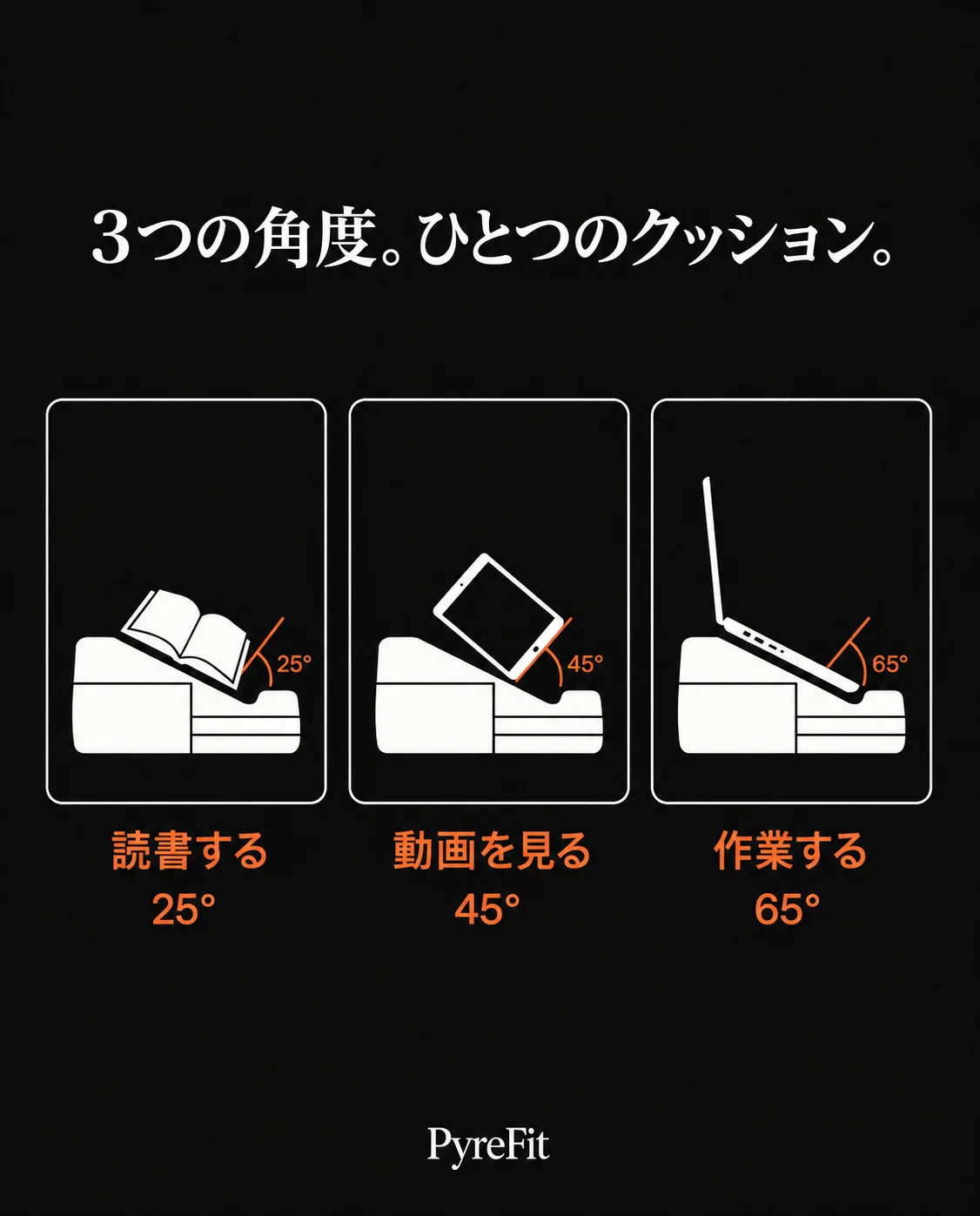 スタンド付きタブレットクッション – ハンズフリーで読書、ノートパソコンを快適に置ける、商品画像10