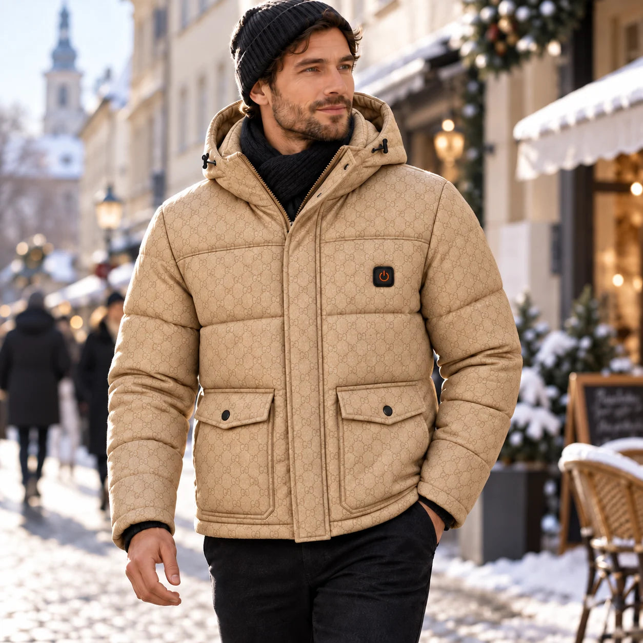 PyreFit Orielle – Beheizbare Herren-Steppjacke