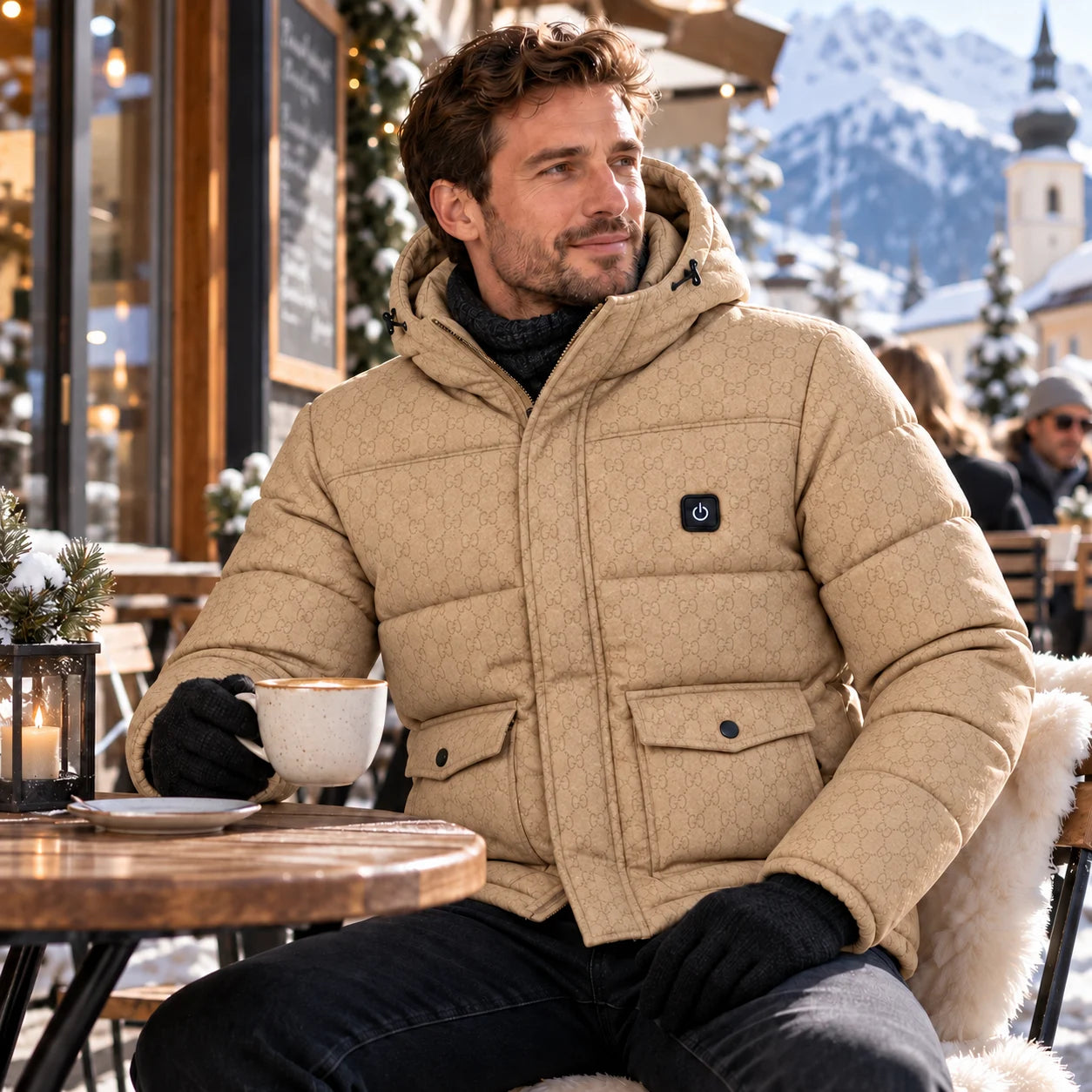PyreFit Orielle – Beheizbare Herren-Steppjacke