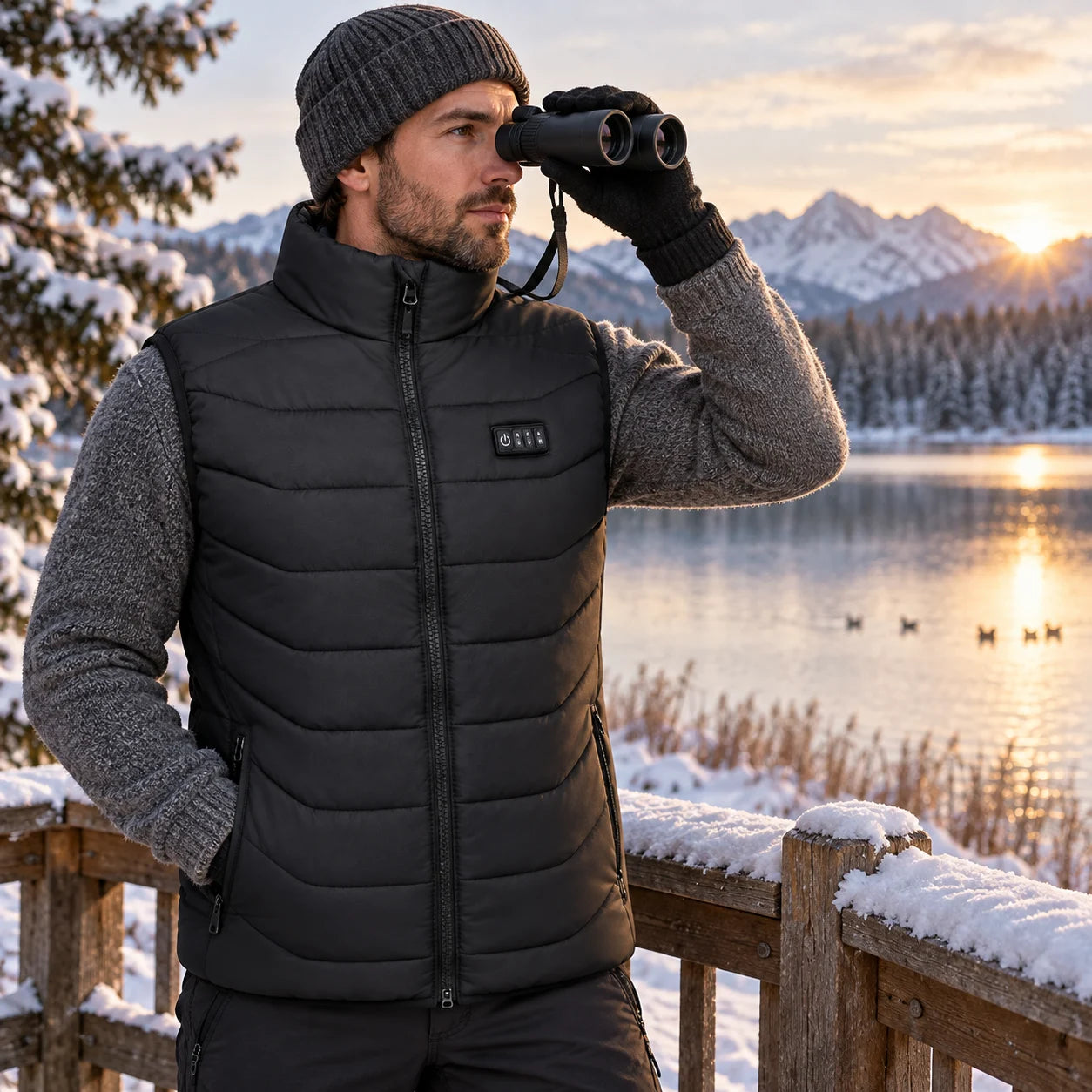 PyreFit Aurina – Beheizbare Unisex-Weste
