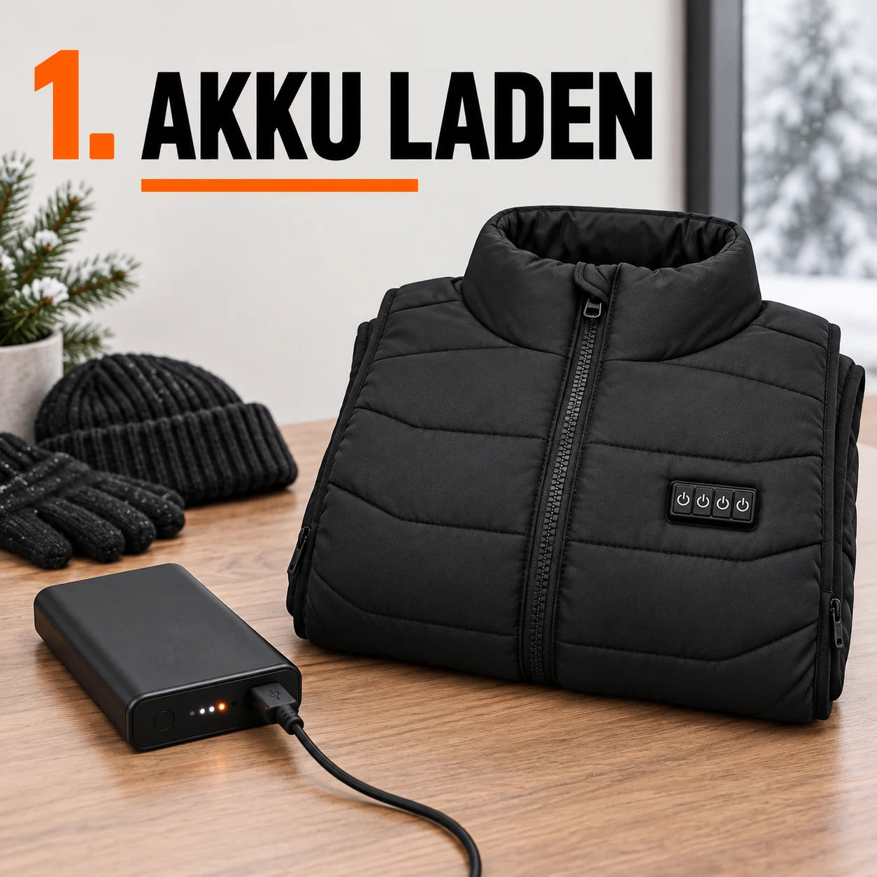 PyreFit Aurina – Beheizbare Unisex-Weste