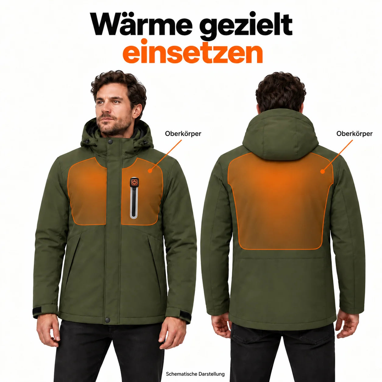 PyreFit Calvero – Beheizbarer Parka für Herren