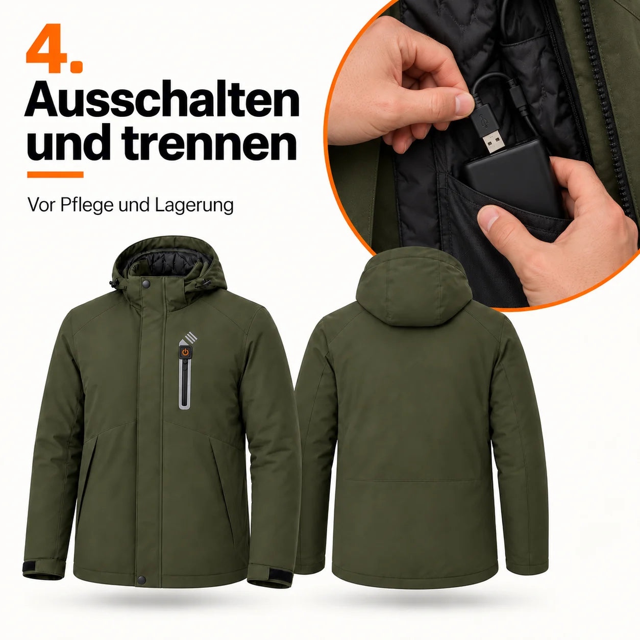 PyreFit Calvero – Beheizbarer Parka für Herren