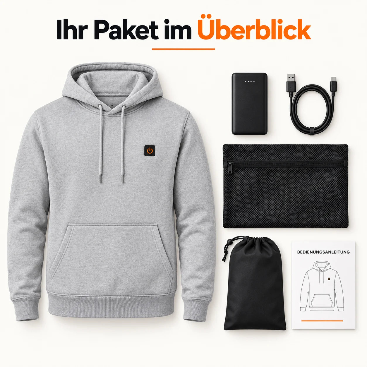 PyreFit Velocor – Beheizbarer Hoodie