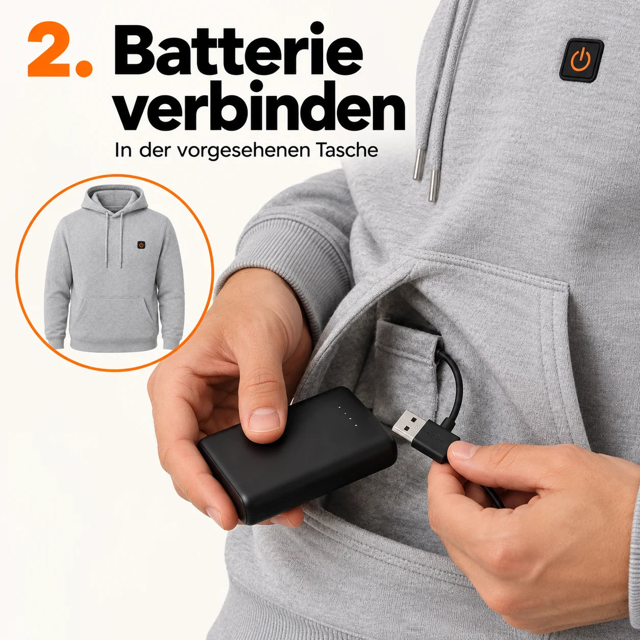 PyreFit Velocor – Beheizbarer Hoodie