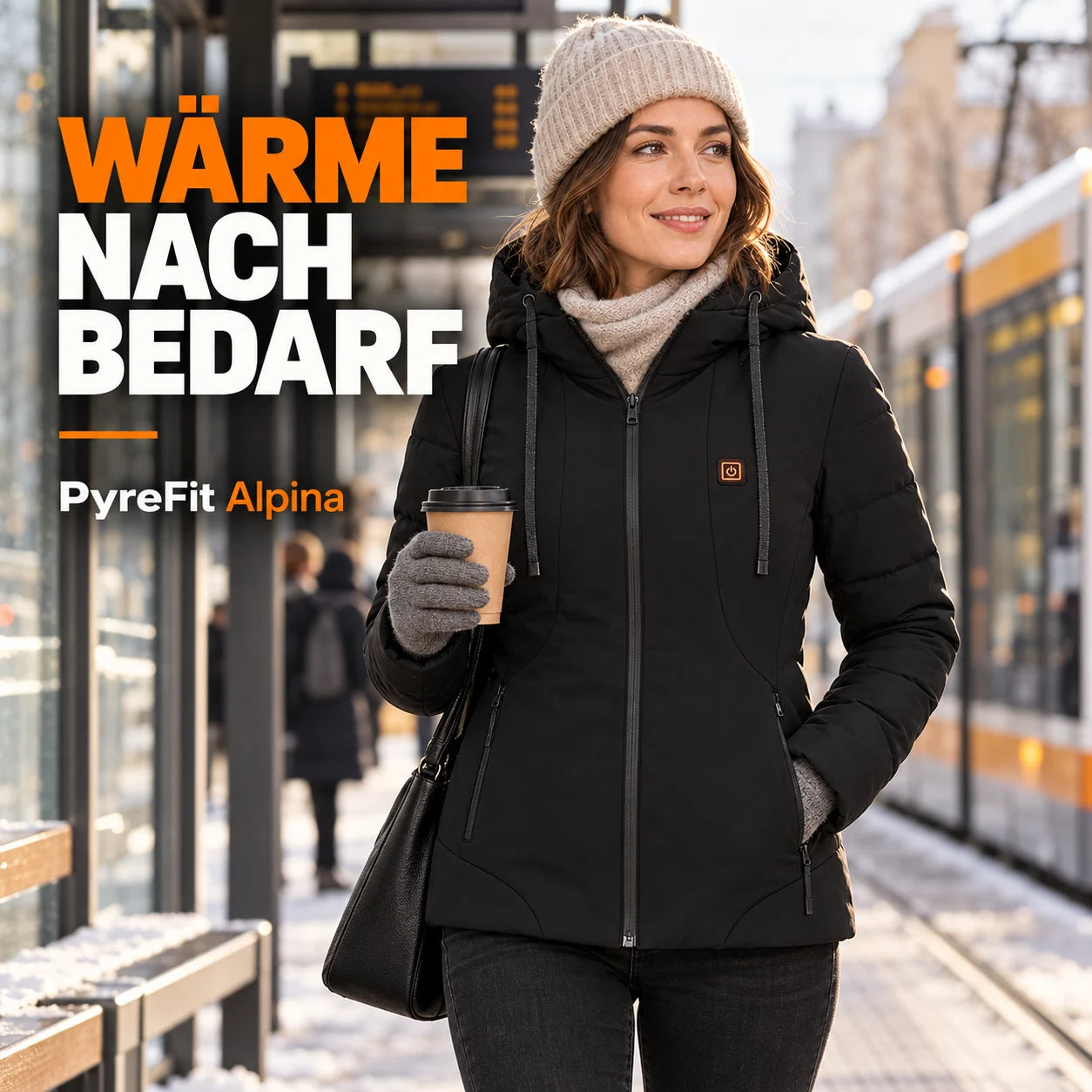 PyreFit Alpina – Beheizbare Damenjacke