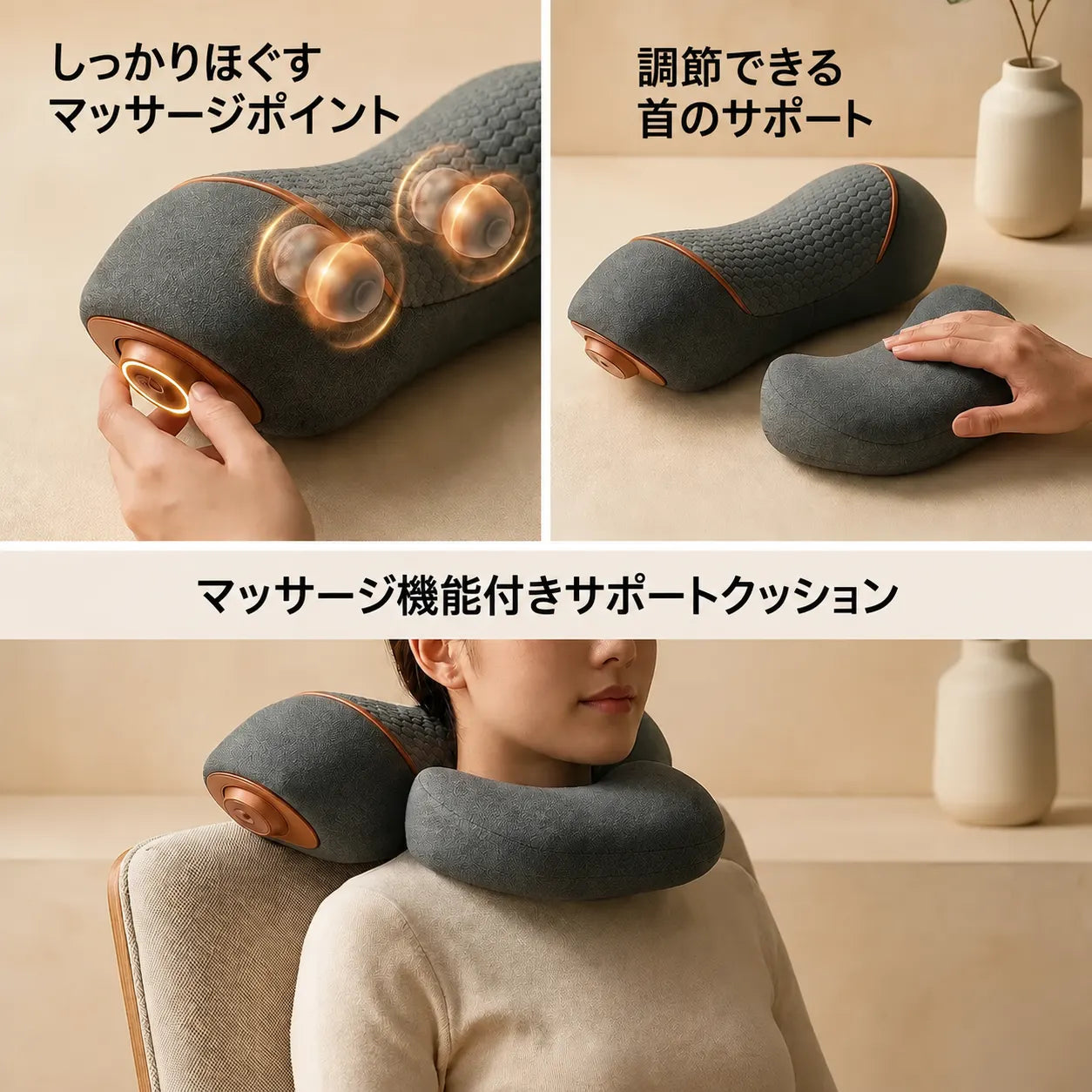 いつでもどこでも、さまざまな場面でリラックス