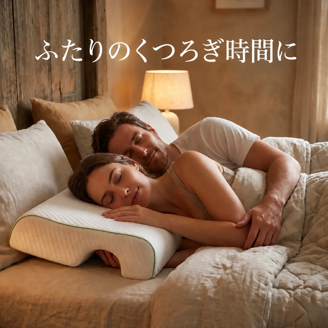 腕がしびれずに寄り添える