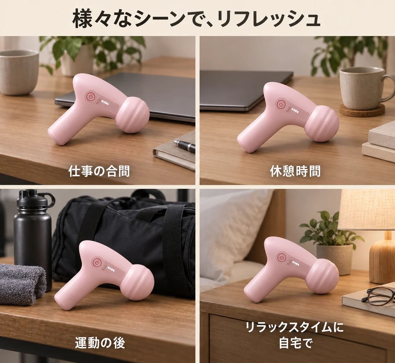 短い休憩時間に