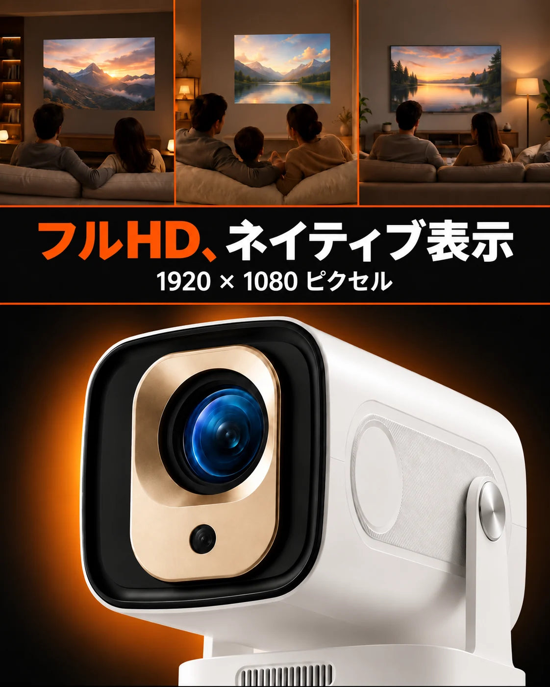 ミニプロジェクター、商品画像4