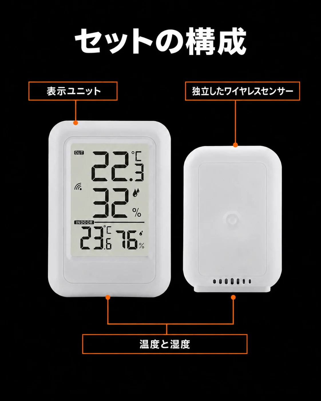 温湿度計 TS-FT0403、商品画像4