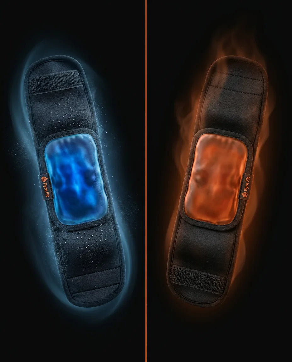 1つのラップ。2通りの使い方。冷却と温熱。