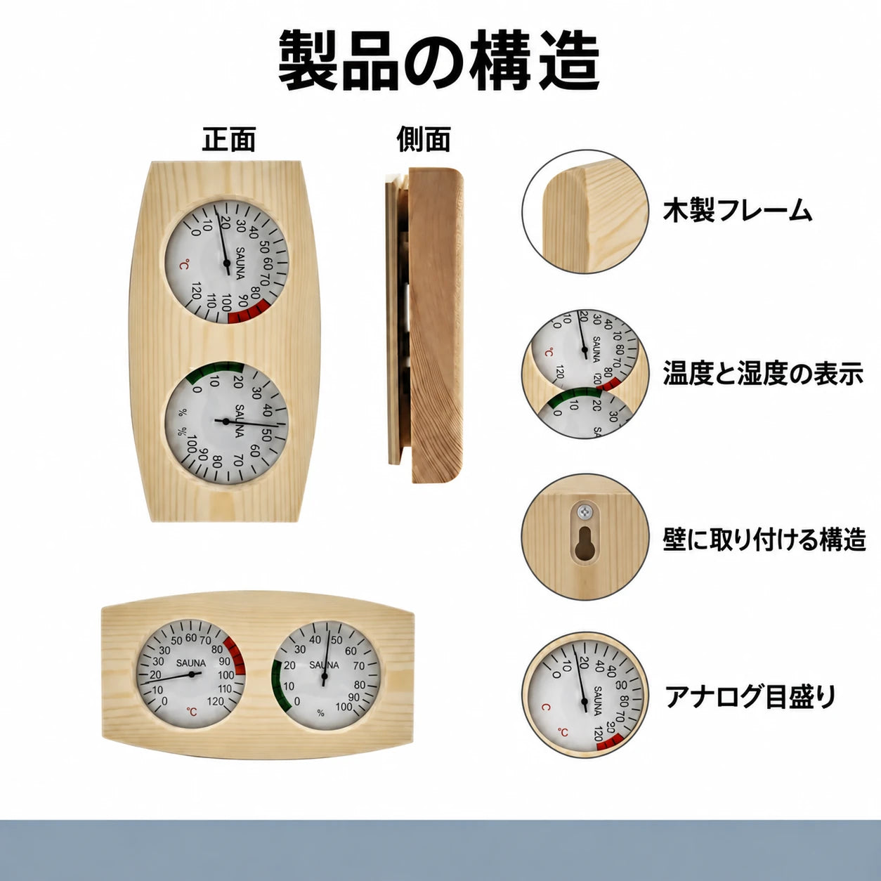 簡単に取り付けられ、すっきり配置