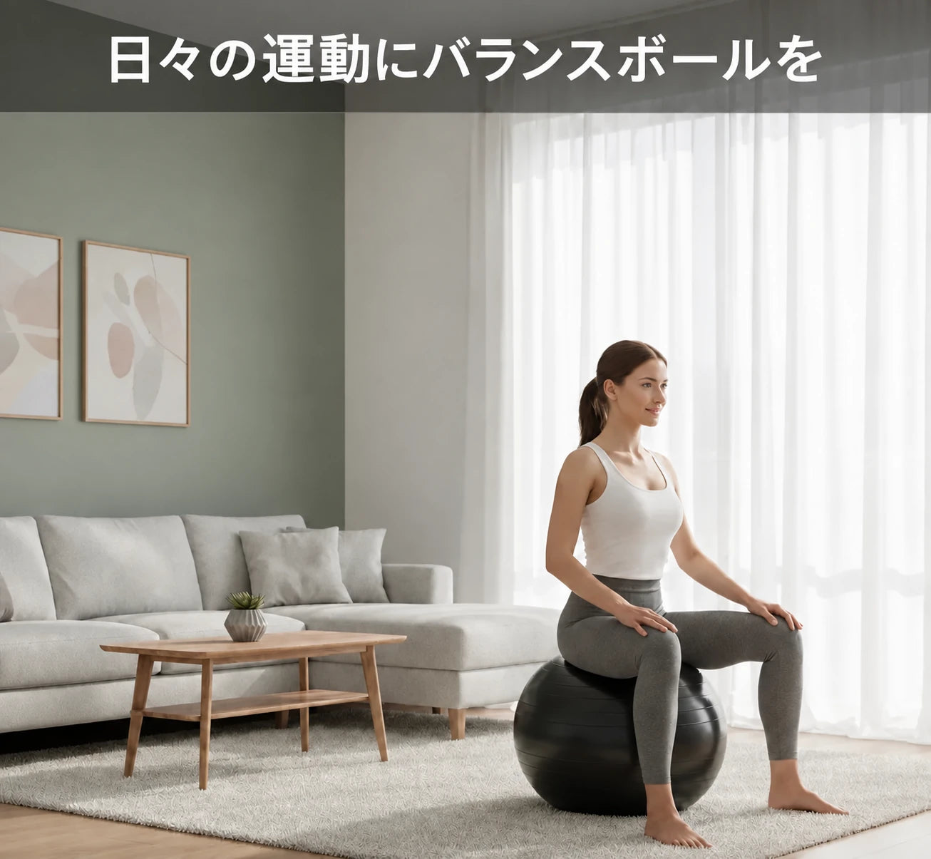 さまざまな動きをサポート