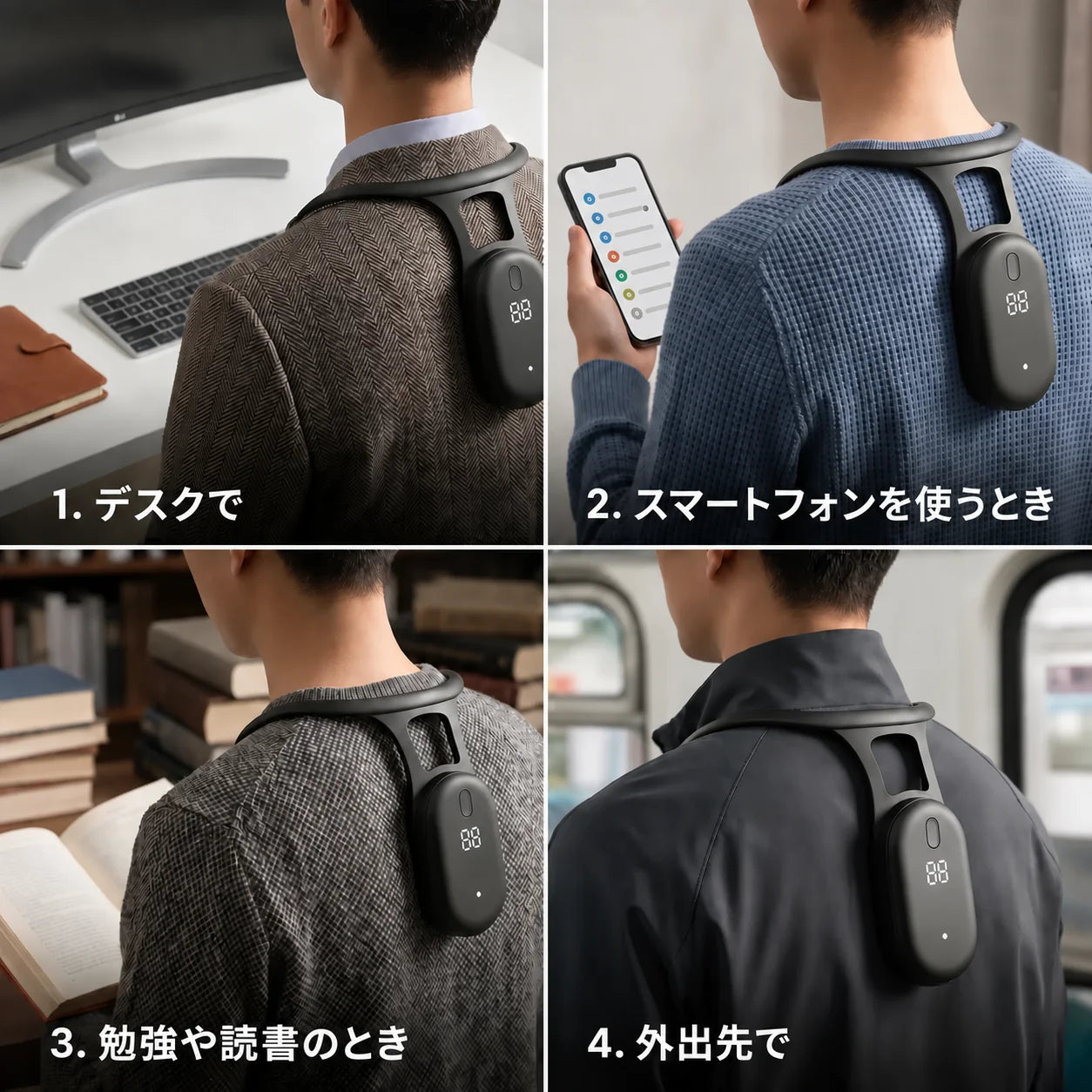 毎日のさまざまな場面に