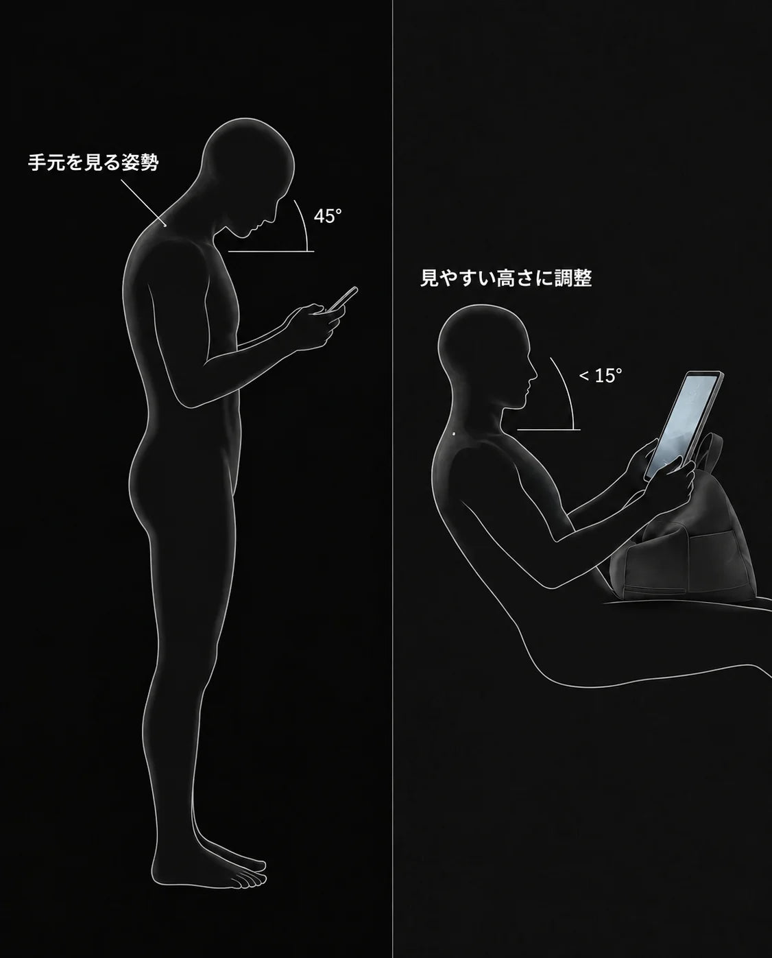 クッション型タブレットスタンド｜ベッドで手を使わずに読書や動画視聴、商品画像13