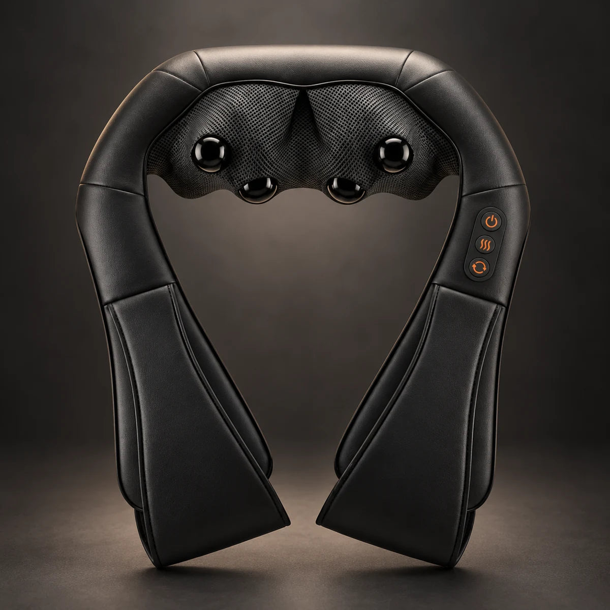 Massageköpfe des PyreFit Shiatsu-Massagegeräts